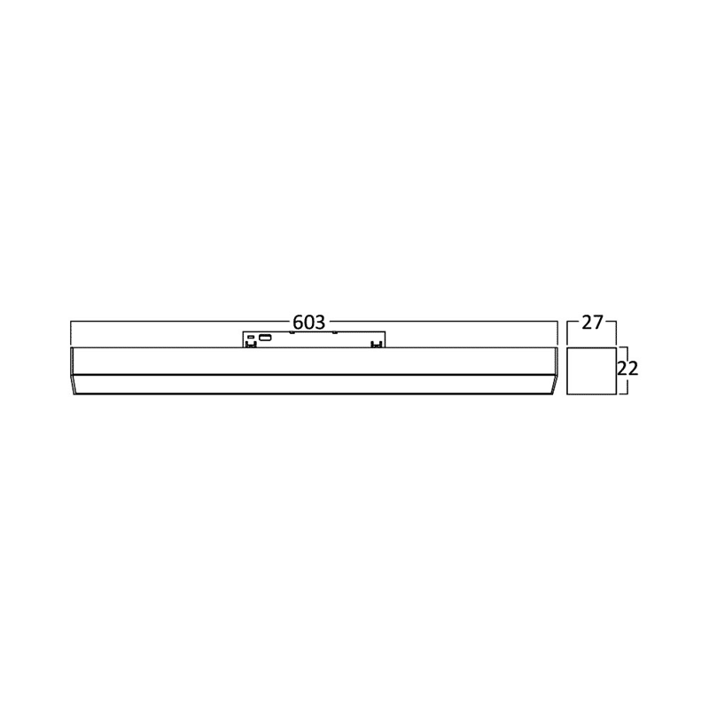 Magneticke LNR svietidla 18W 3000K
