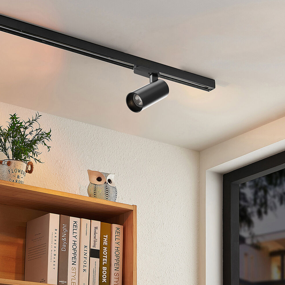 Kolajnica 1m 220V, čierna