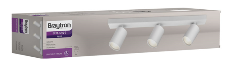 BETA bodové svetlo3xGU10 - biele