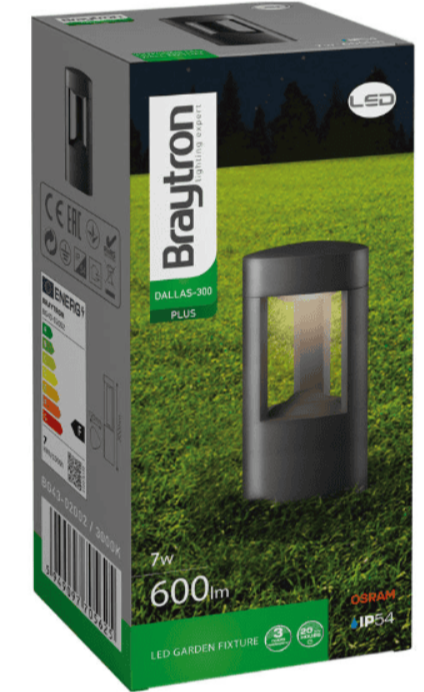 LED Vonkajšia lampa DALLAS-300 PLUS