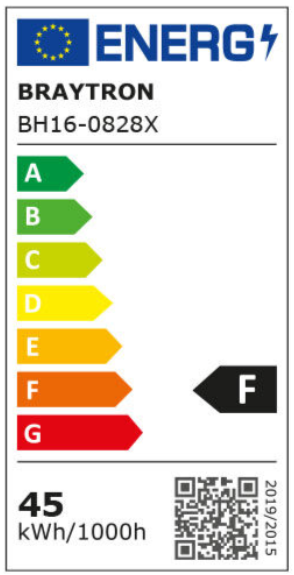 LED Stropné svietidlo BLADE 3u1 45W – Biele pravouhle