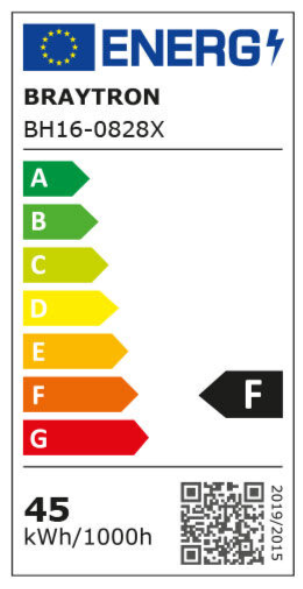 LED Stropné svietidlo BLADE 3u1 45W – Čierne pravouhle