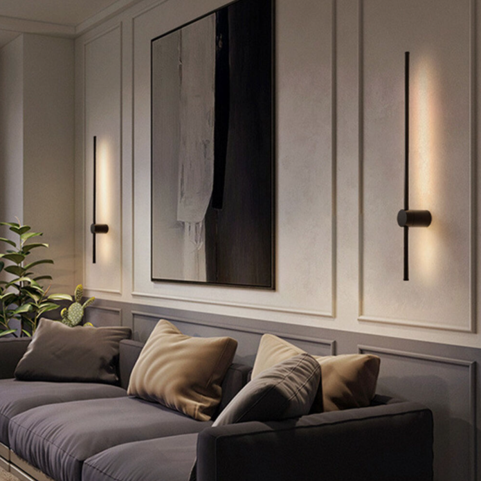 Nastenna lampa TINY - čierna