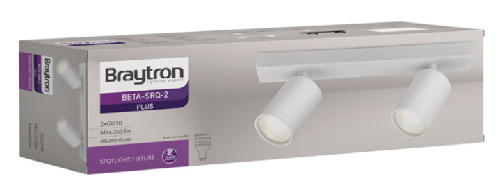 BETA bodové svetlo 2xGU10 - biele