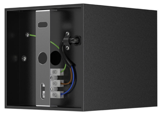 Bodové svietidlo GAMA - čierne štvorcove