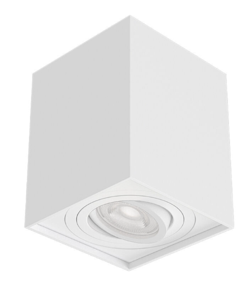 Bodové svietidlo GAMA - biele štvorcove