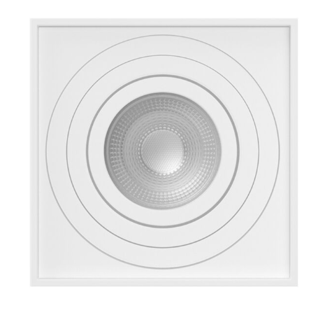 Bodové svietidlo GAMA - biele štvorcove