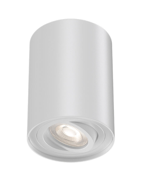 Bodové svietidlo GAMA - biele okruhle