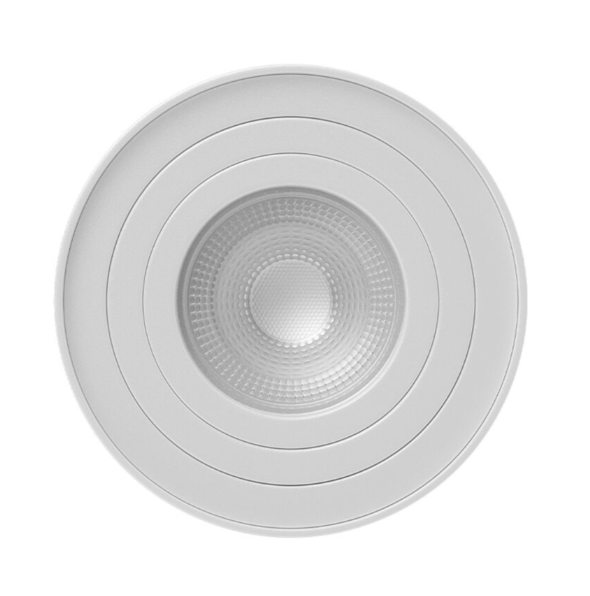 Bodové svietidlo GAMA - biele okruhle