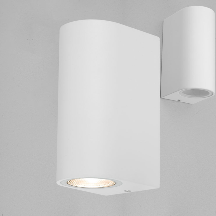 Nastenna lampa RITA 2xGU10 IP44 - Biela