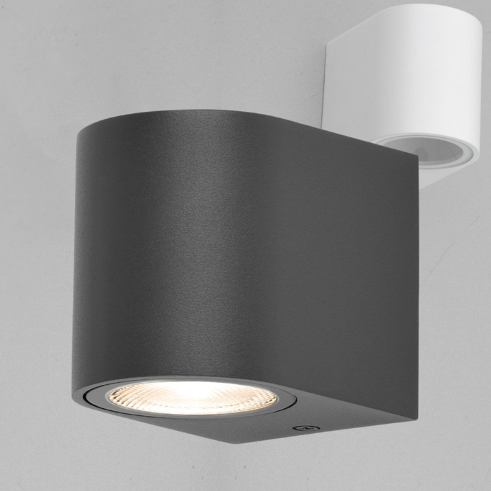 Nastenna lampa RITA 1xGU10 IP44 - Antracit