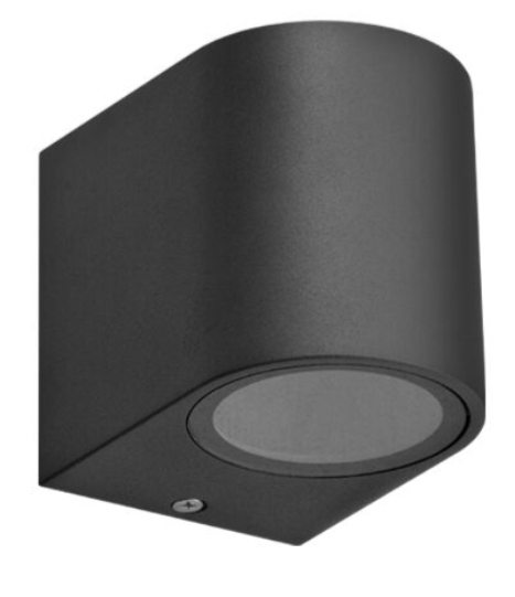 Nastenna lampa RITA 1xGU10 IP44 - Antracit