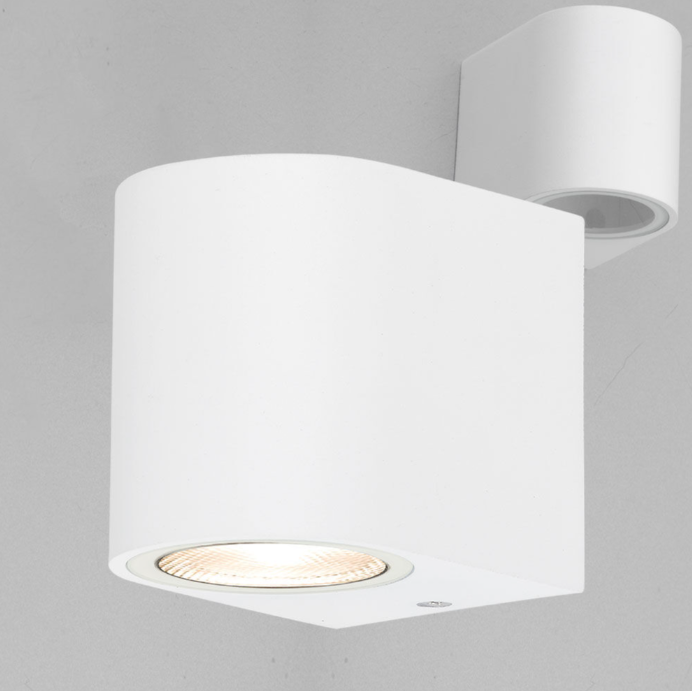 Nastenna lampa RITA 1xGU10 IP44 - Biela