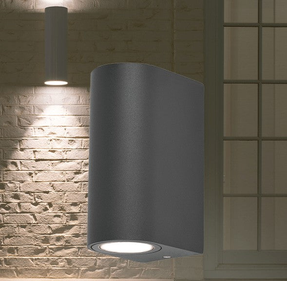 Nastenna lampa RITA 2xGU10 IP44 - Antracit
